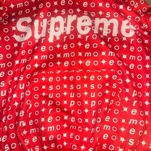 Supreme Red Graphic Bandana